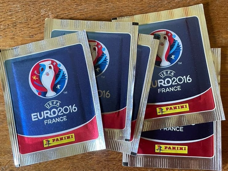 Panini Euro 2016 Stickerpakketjes - Nieuw en Ongeopend, Ophalen of Verzenden, Nieuw, Buitenlandse clubs, Poster, Plaatje of Sticker