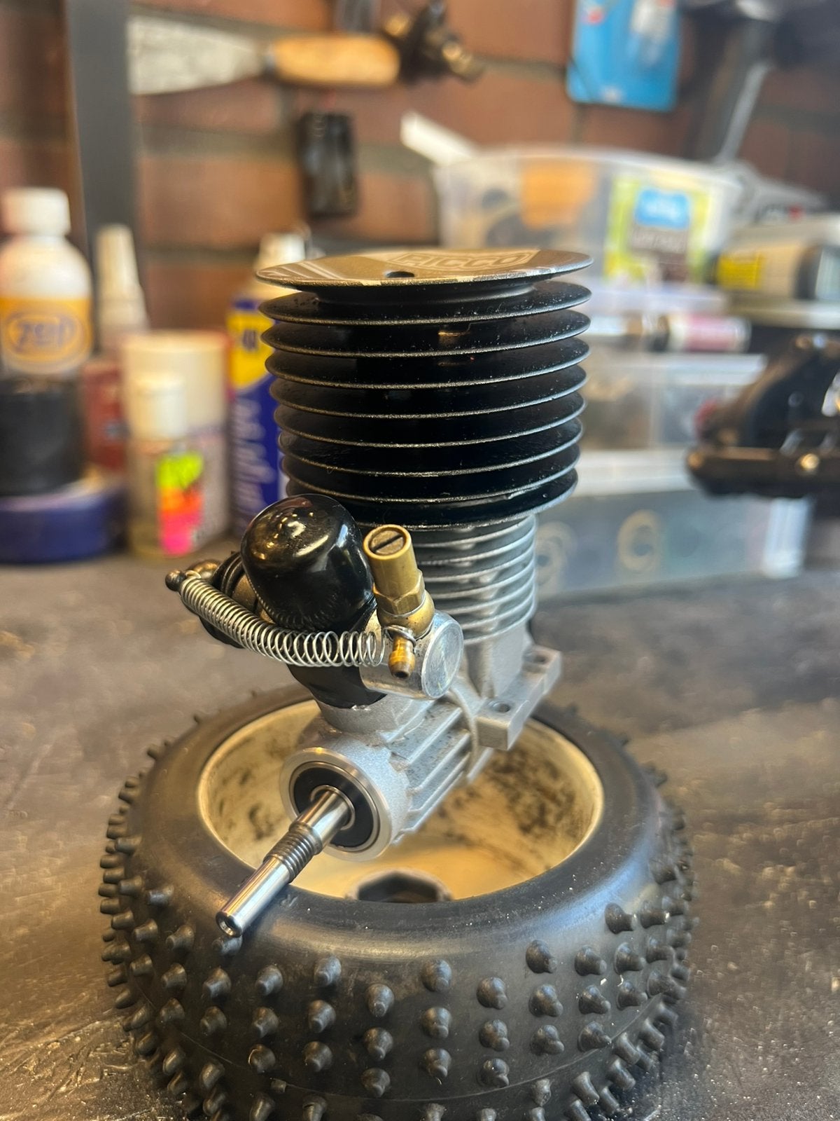 Picco E1 3.5cc, Ophalen of Verzenden, Zo goed als nieuw, Nitro, Onderdeel