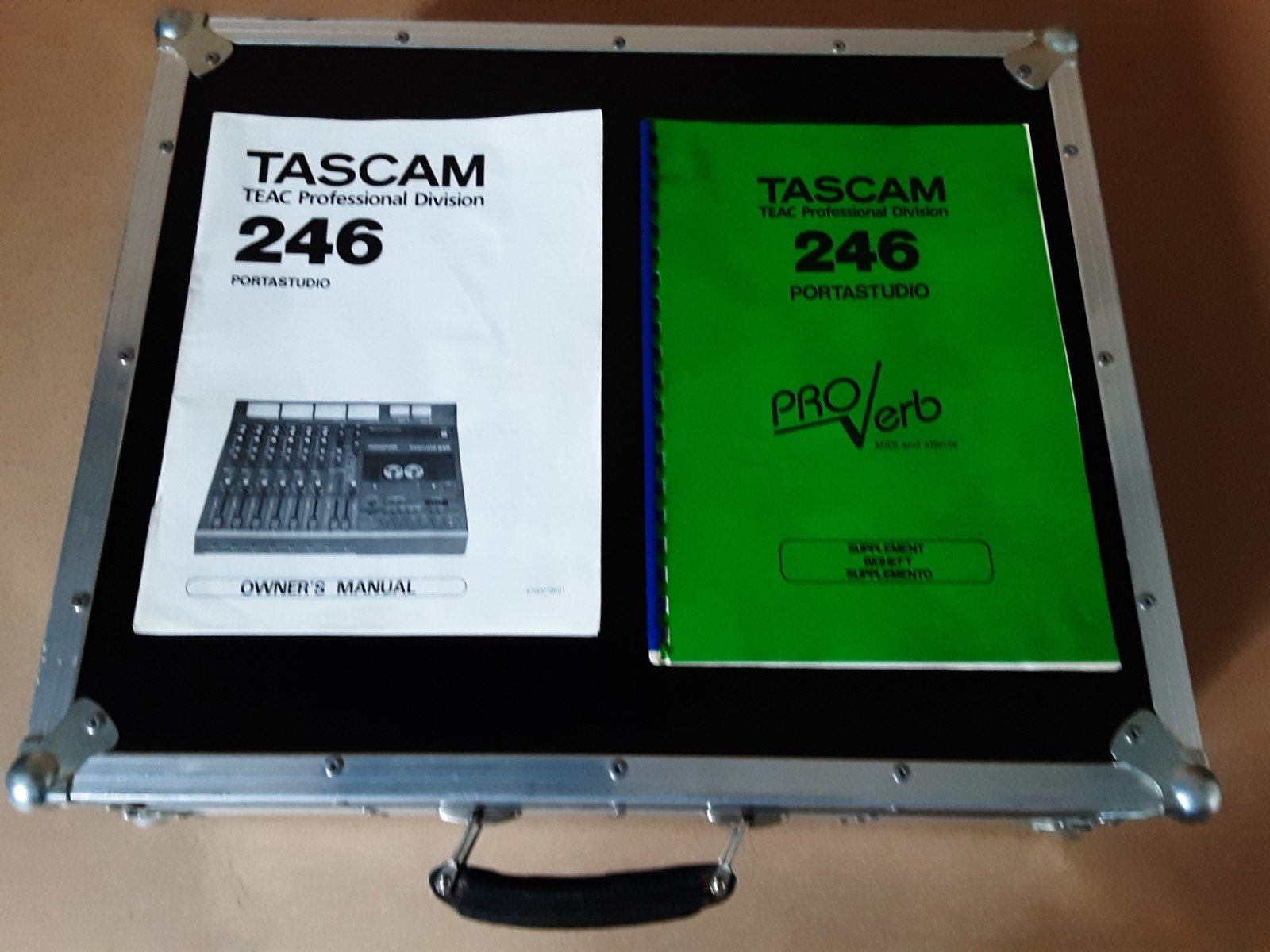 ≥ Vintage Tascam 246 Portastudio. — Mengpanelen — Marktplaats