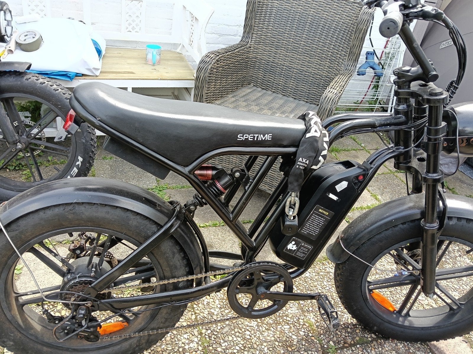 SPETIME E-bike - Remmen niet optimaal, Overige merken, Gebruikt, Ophalen of Verzenden, Minder dan 47 cm