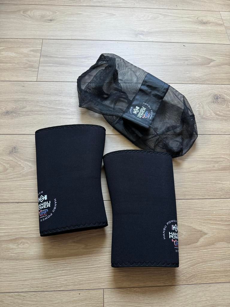 Knee sleeves Hansu, Sport en Fitness, Ophalen of Verzenden, Zo goed als nieuw