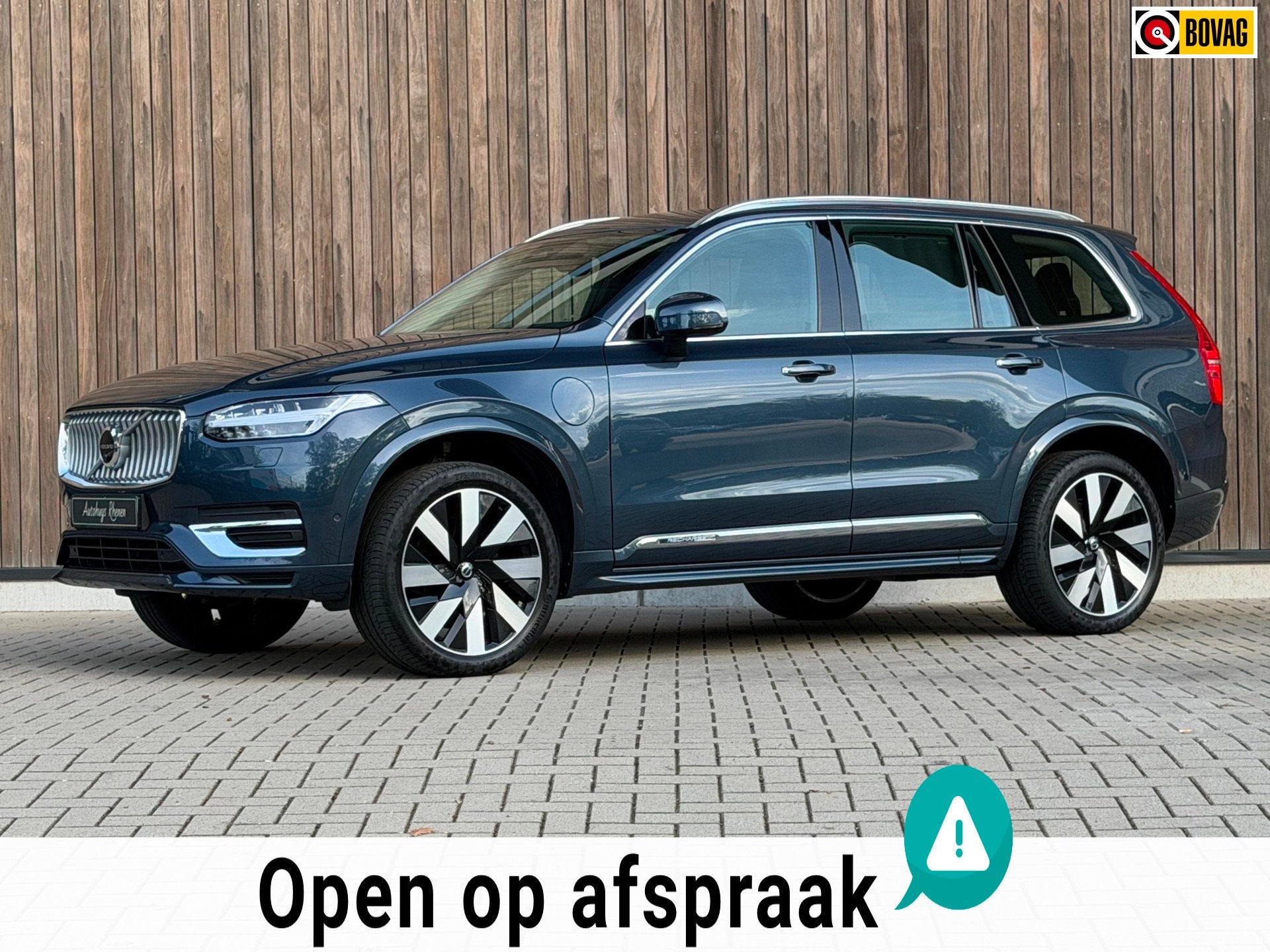 Volvo XC90 2.0 T8 Recharge AWD Plus Bright / Trekhaak / Memo, Dealer onderhouden, Gebruikt, 4 cilinders, 1969 cc