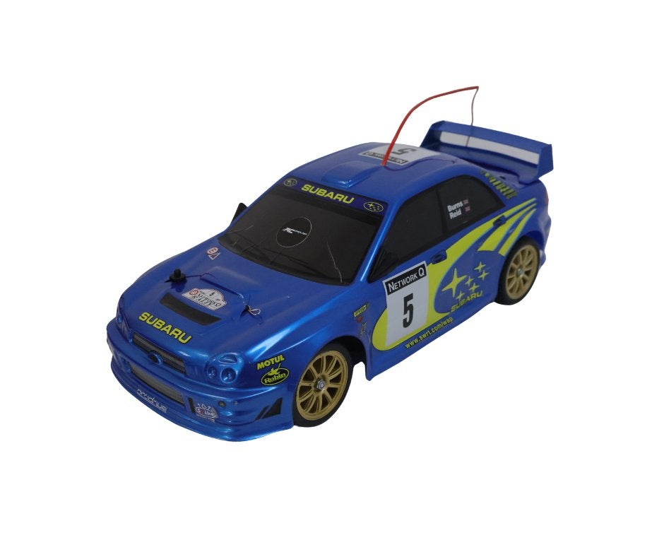 Bymco Subaru Impreza 1/10 rc auto, Elektro, Gebruikt, Auto offroad, Ophalen of Verzenden