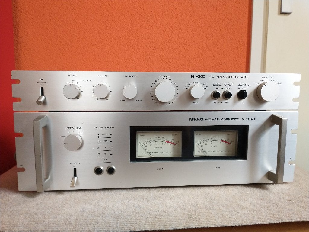 Nikko Alpha II (Serviced) & Nikko Beta II (Serviced), Ophalen of Verzenden, Zo goed als nieuw, Overige merken