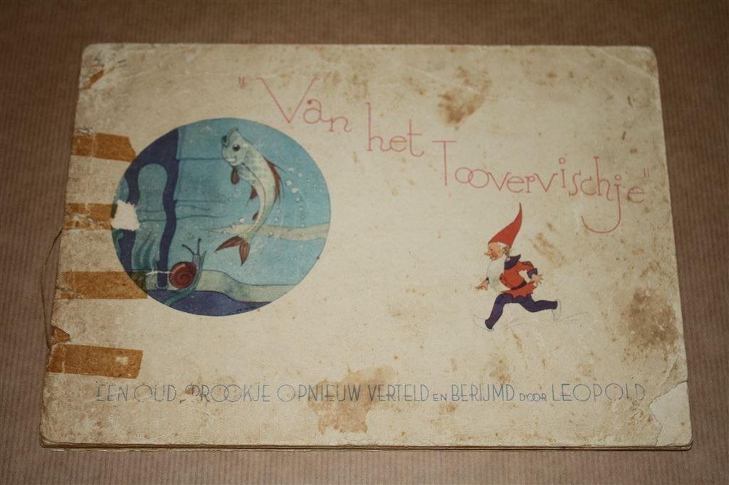 Van het Toovervischje - Zeldzame oblonguitgave - 1920 !!, Ophalen of Verzenden, Gelezen