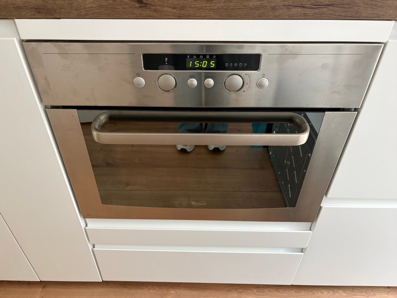 Whirlpool combi oven magnetron, Ophalen, 45 tot 50 cm, Whirlpool, Gebruikt