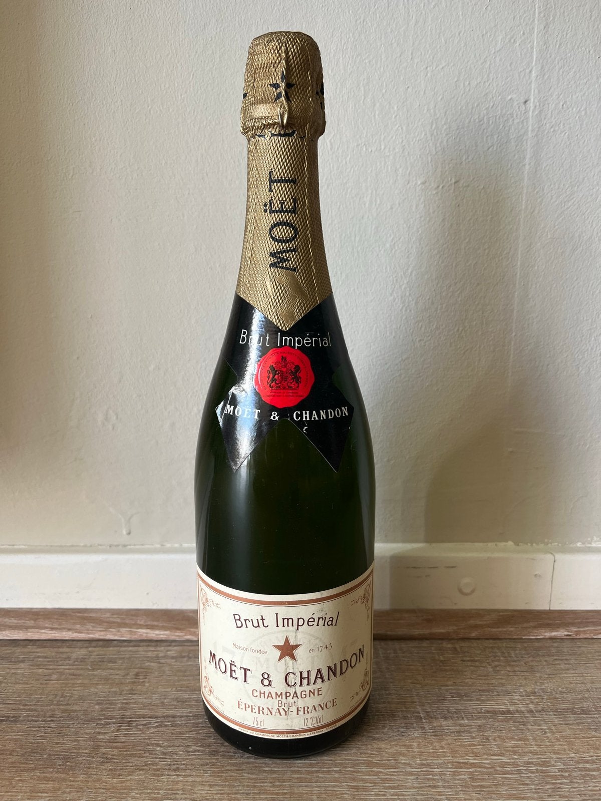 Oude Moët & Chandon Brut Impérial Champagne Epernay, Ophalen of Verzenden, Nieuw, Frankrijk, Champagne