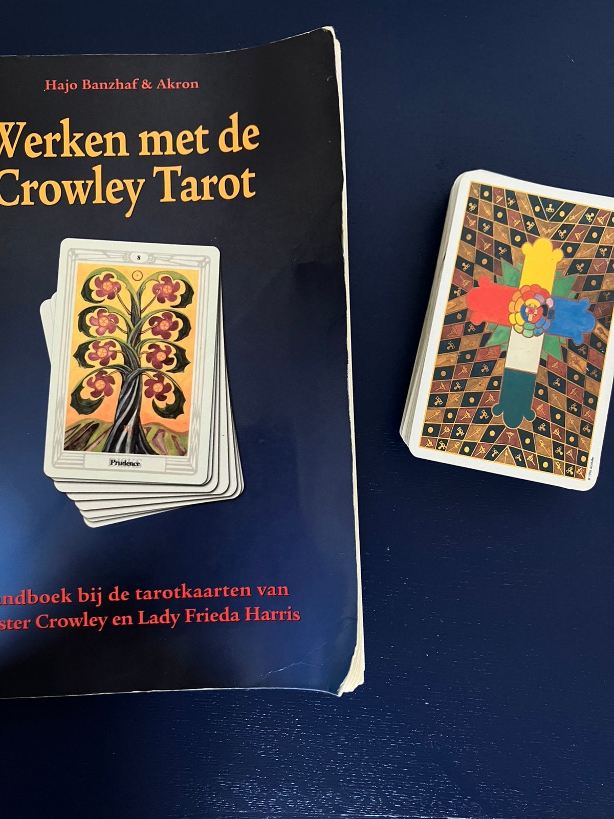 Crowley Tarot kaarten met boek, Ophalen, Gelezen, Tarot of Kaarten leggen, Overige typen