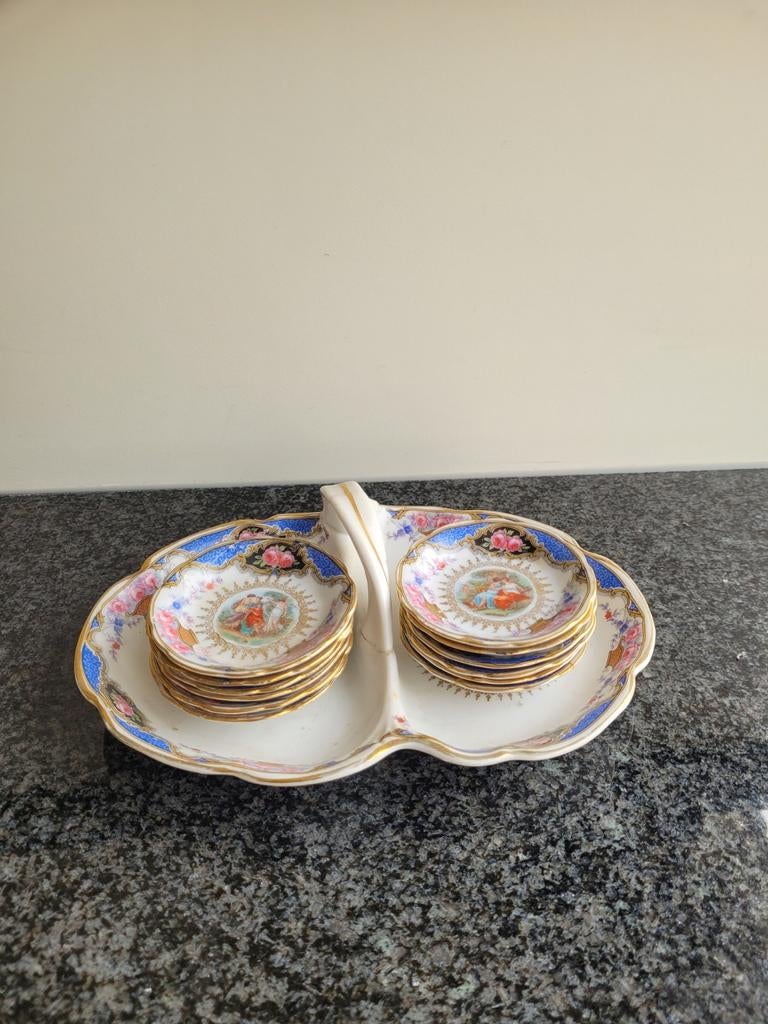 Serveersetje, Ophalen