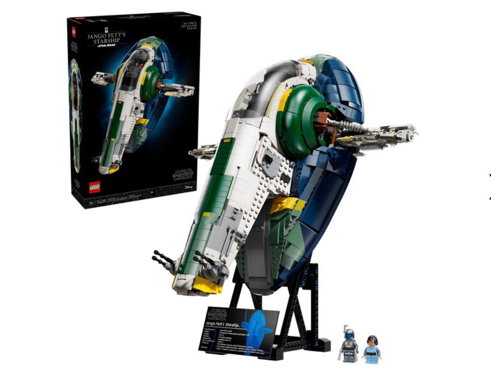 Lego Star Wars 76409 Jango Fetts Firespray-class ruimteschip, Star Wars, Lego, Nieuw, Ophalen of Verzenden