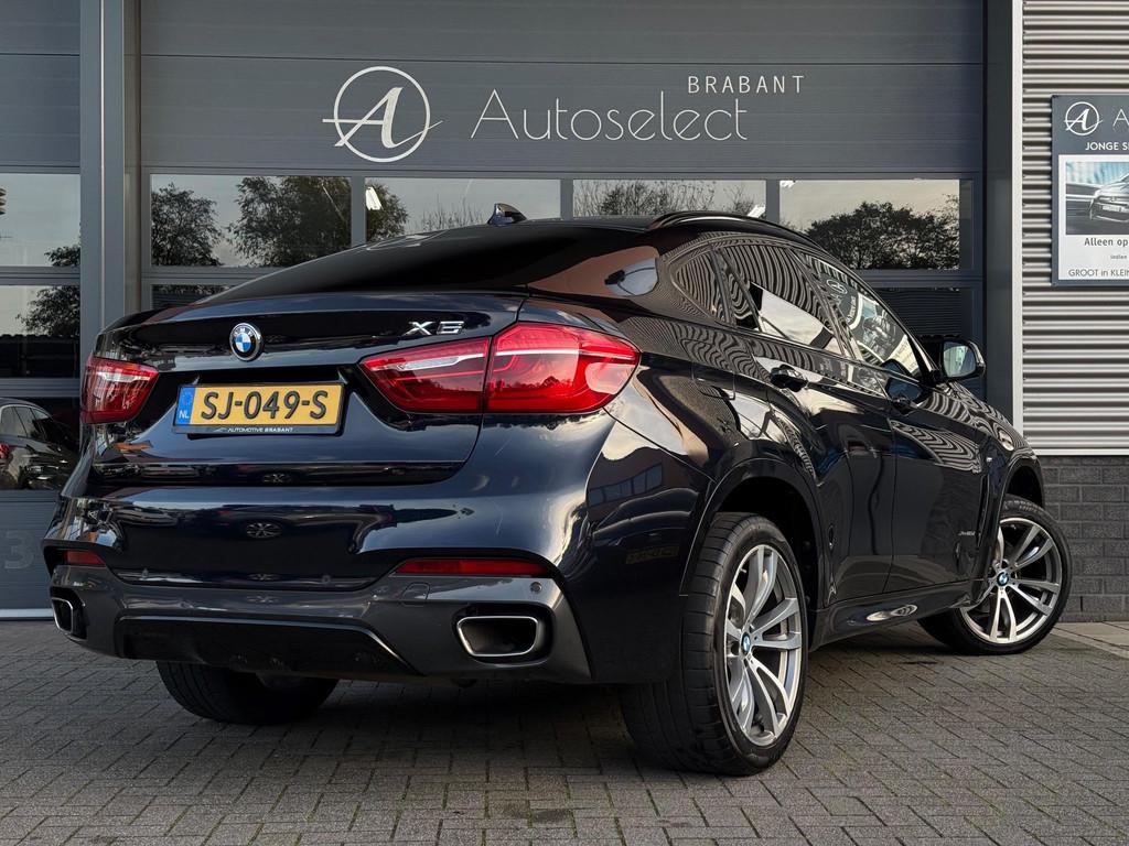 BMW X6 xDrive30d High Executive Pano HeadUp Memory, Auto's, BMW, Automatische klimaatregeling, Gebruikt, 2993 cc, Zwart