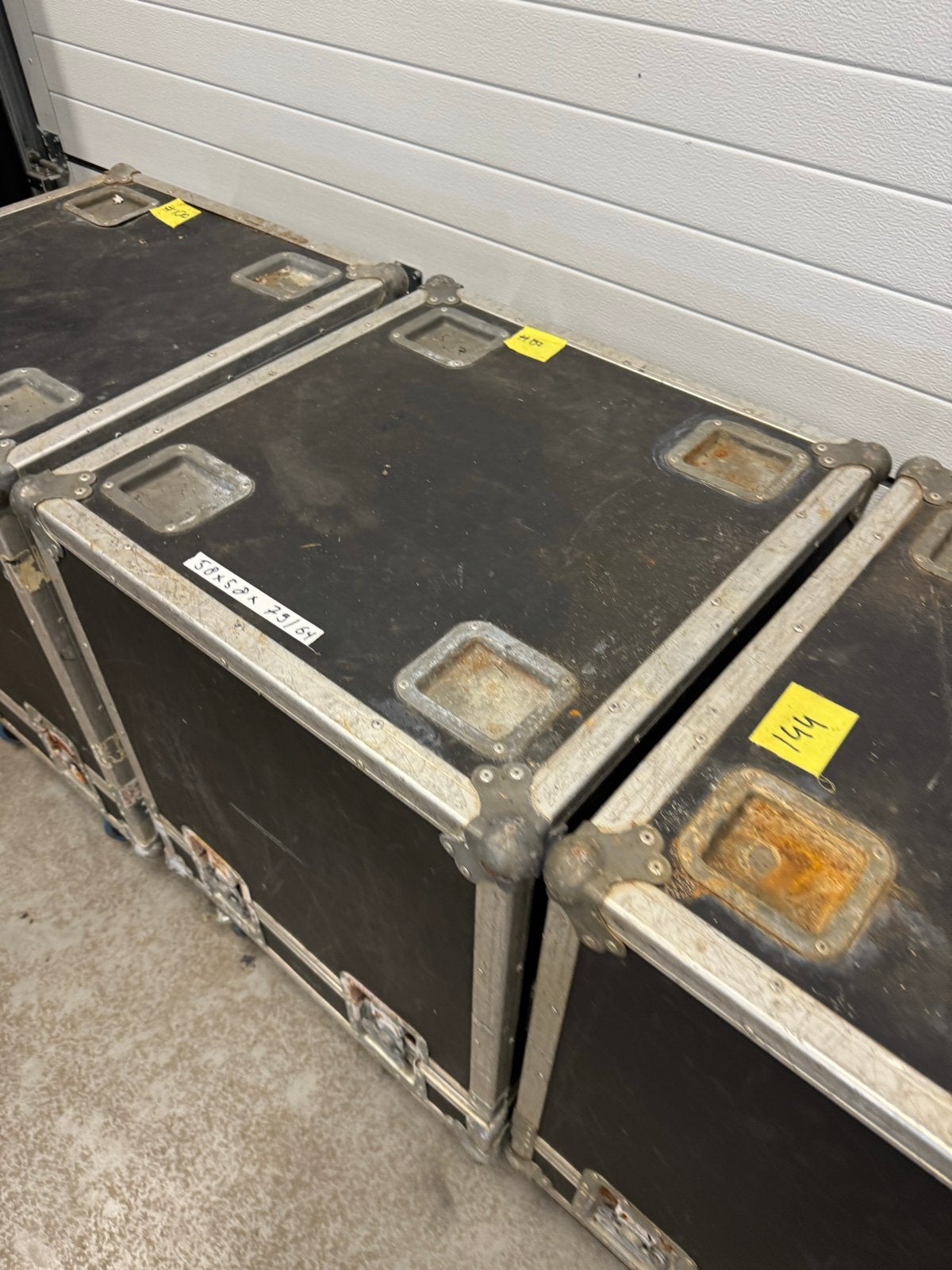 3 Flightcases 60x60 voor D&B Q1 of Q7, Muziek en Instrumenten, Behuizingen en Koffers, Ophalen of Verzenden, Gebruikt, Overige instrumenten