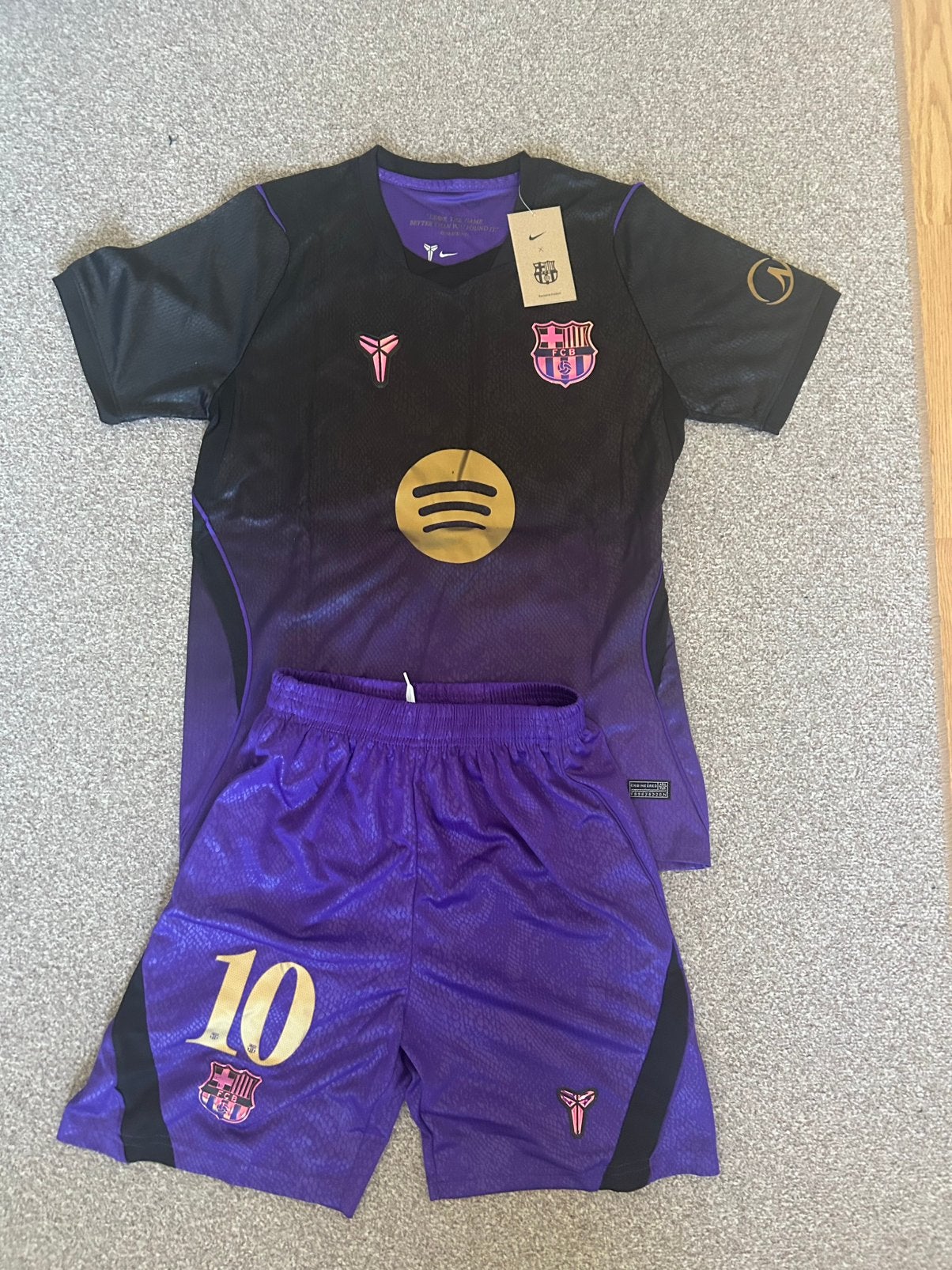Barcelona uit setje 26/27, Ophalen of Verzenden, Zo goed als nieuw, Shirt