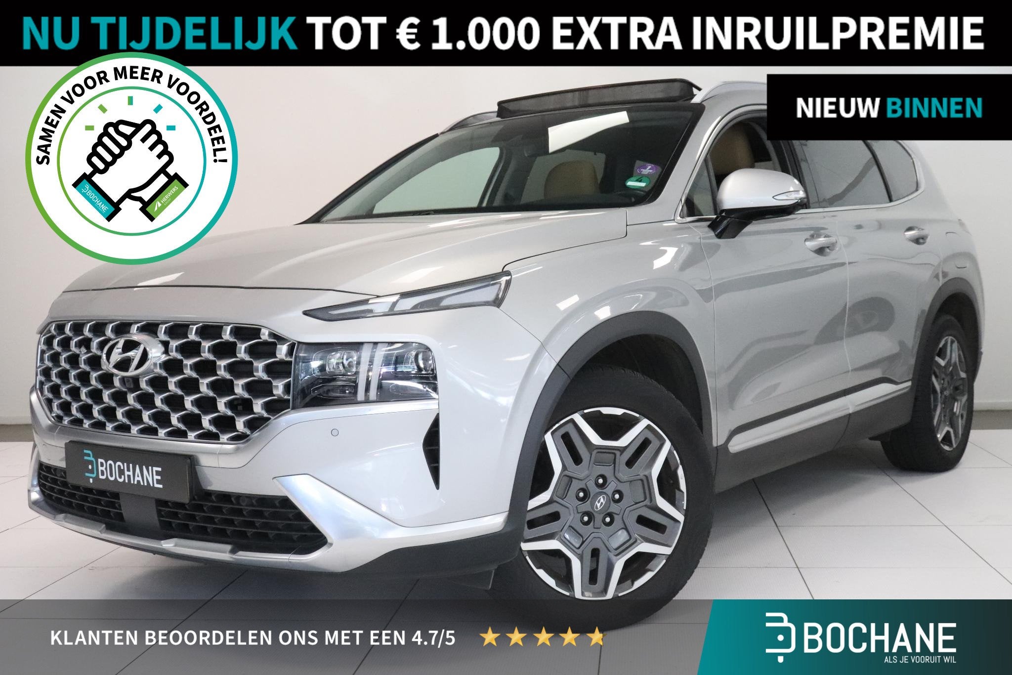 Hyundai Santa Fe 1.6 T-GDI PHEV Comfort Smart 7p. | 360° Ca