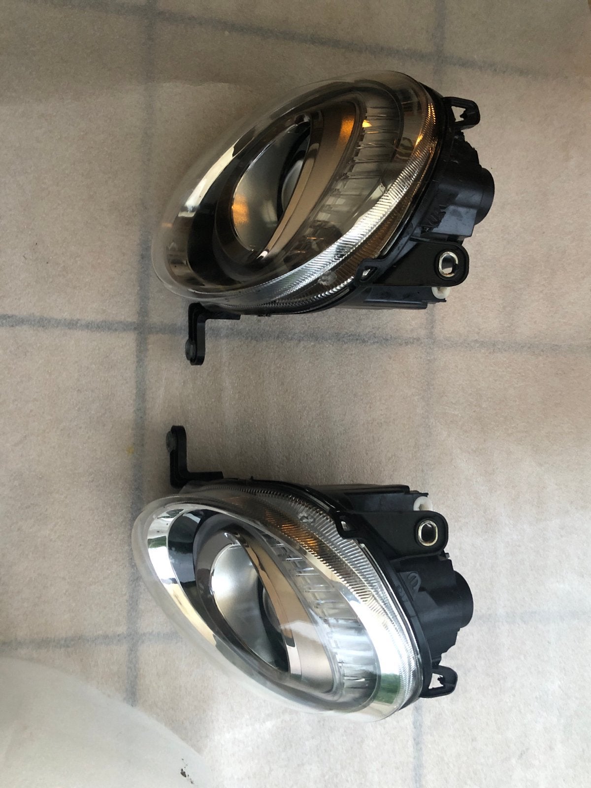 Fiat 500 koplampen zo goed als nieuw, Auto-onderdelen, Verlichting, Ophalen of Verzenden, Gebruikt, Fiat