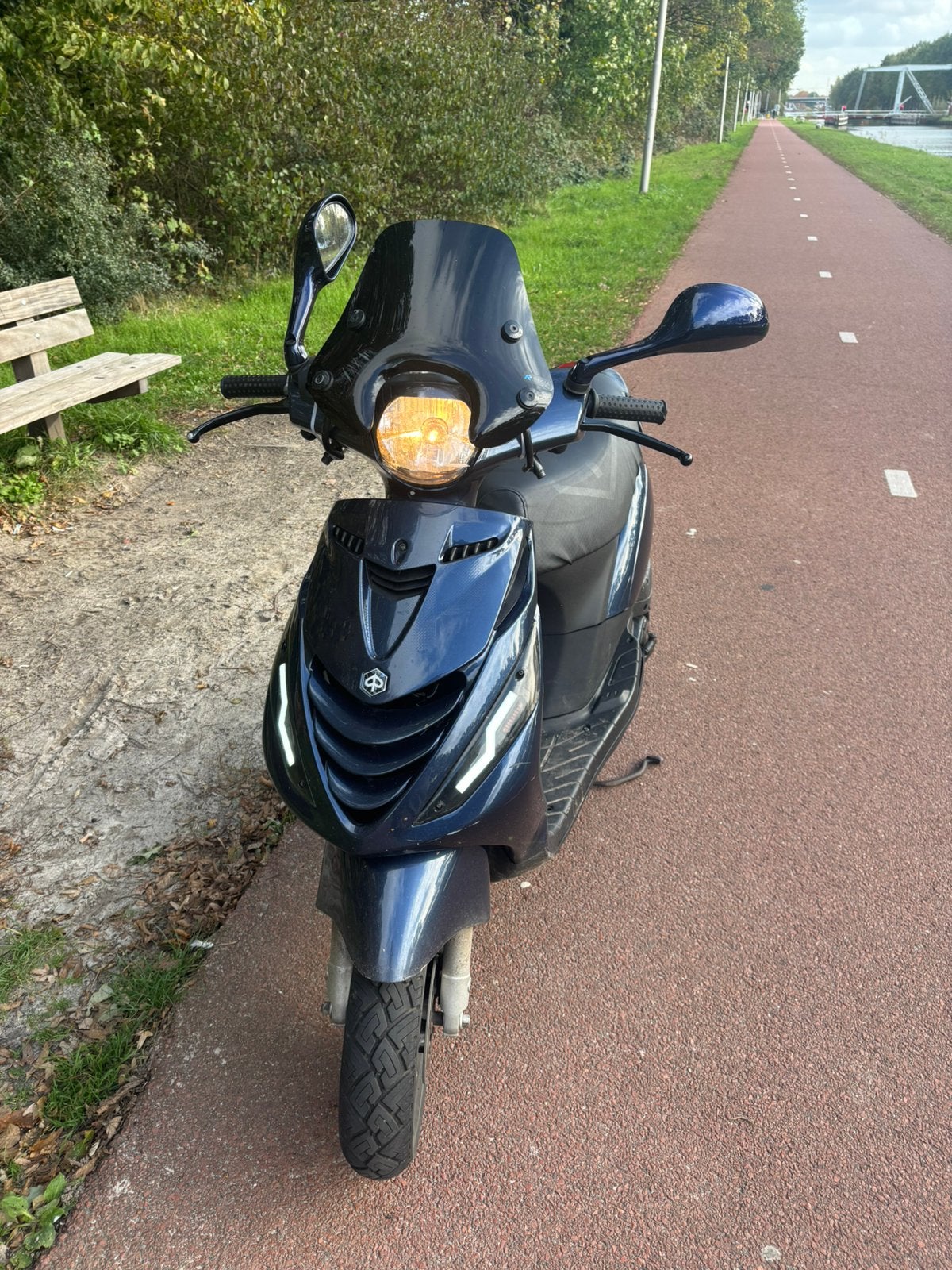 Zip 80cc 4t, Ophalen, Maximaal 45 km/u, Zip, Zo goed als nieuw