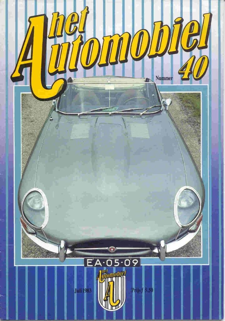 Het Automobiel 40 juli 1983 Chevrolet Monza Corvair, E-Type, Ophalen of Verzenden, Nieuw, Chevrolet