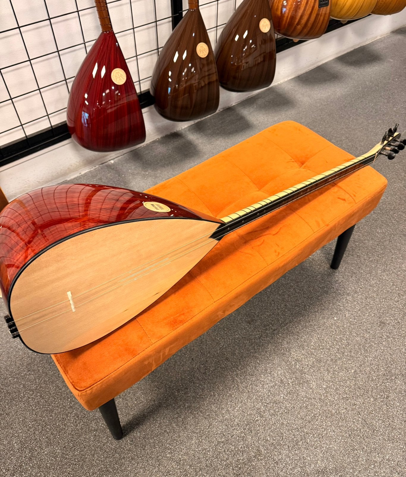 saz paduk uzun sap tam profosyonel, 7007dc, Aura muziek, Nieuw, Ophalen of Verzenden