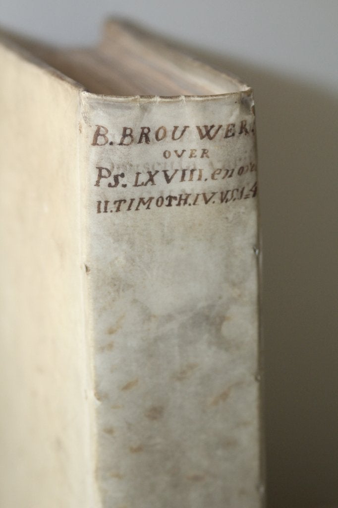 Broërius Brouwer - De gangen van Vorst Messias perkament, Ophalen of Verzenden