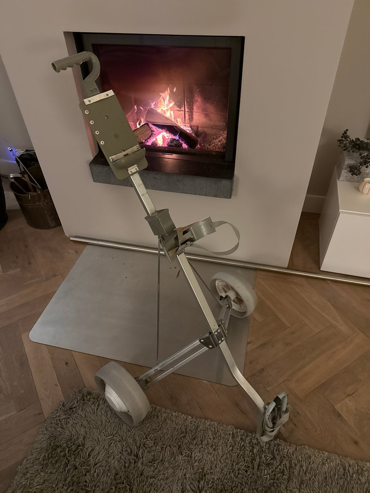 Gebruikte golfkar - Handige golftrolley, Ophalen, Gebruikt, Golfkar, Overige merken