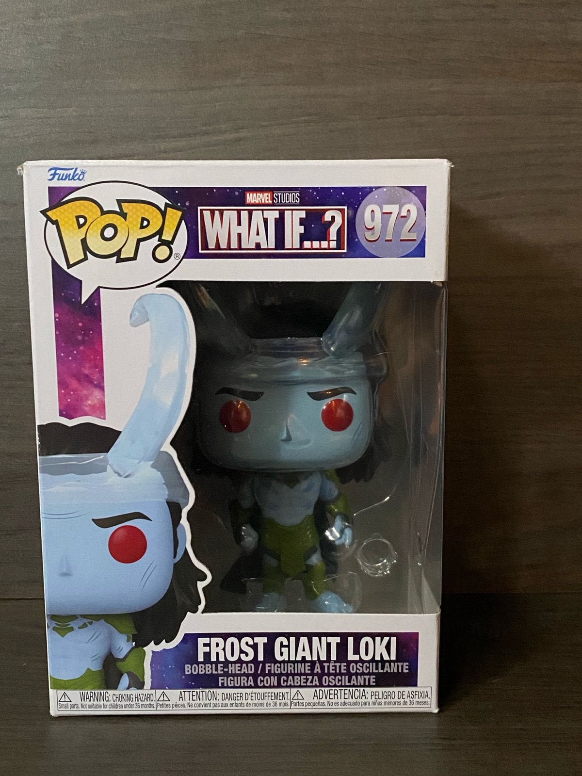 Funko Pop! Marvel What If...? Frost Giant Loki #972, Verzamelen, Ophalen of Verzenden, Zo goed als nieuw