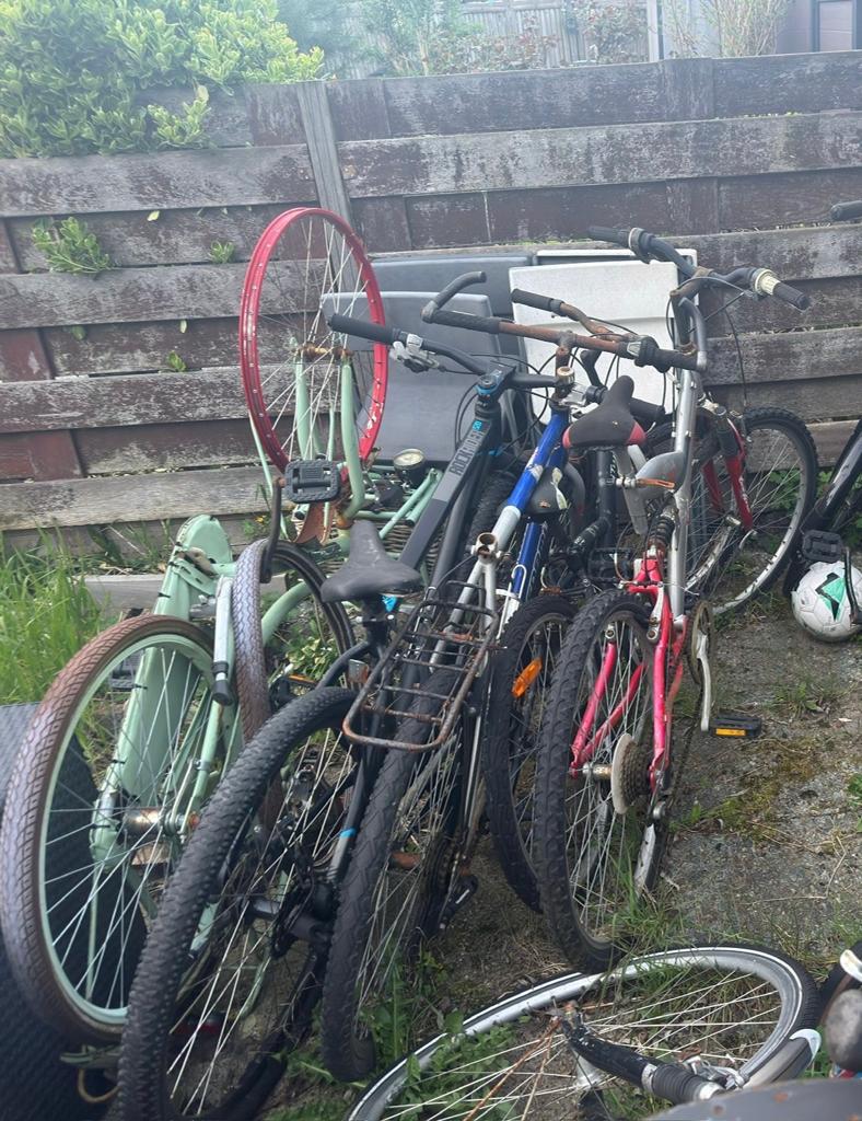 Partij fietsen voor onderdelen of opknapbeurt, Ophalen of Verzenden, Zo goed als nieuw
