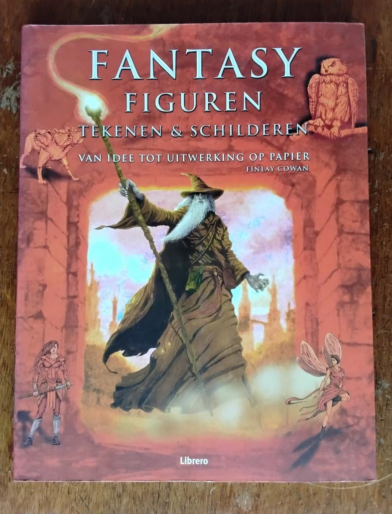 FINLAY COWAN   FANTASY FIGUREN TEKENEN EN SCHILDEREN, Ophalen of Verzenden, Zo goed als nieuw