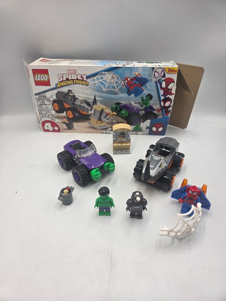 Lego Juniors 10724 Hulk vs. Rhino Truck Showdown, Marvel, Lego, Ophalen of Verzenden, Zo goed als nieuw