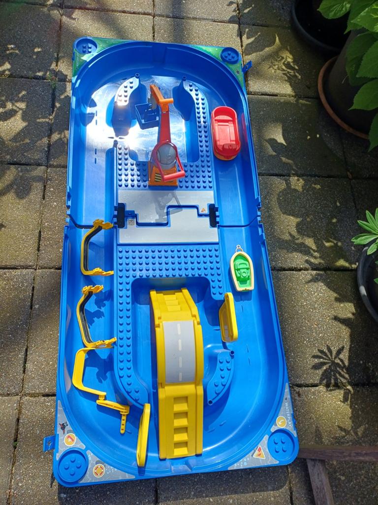 Waterbaan Waterplay met accessoires, Ophalen, Gebruikt