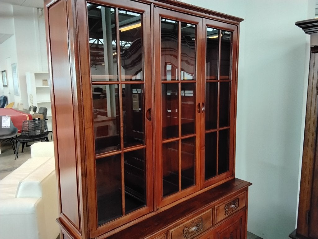 Buffet/wandkast. Klassieke kwaliteit, 495=! Second Life Wga., Ophalen, Kersenhout, 100 tot 150 cm, Zo goed als nieuw