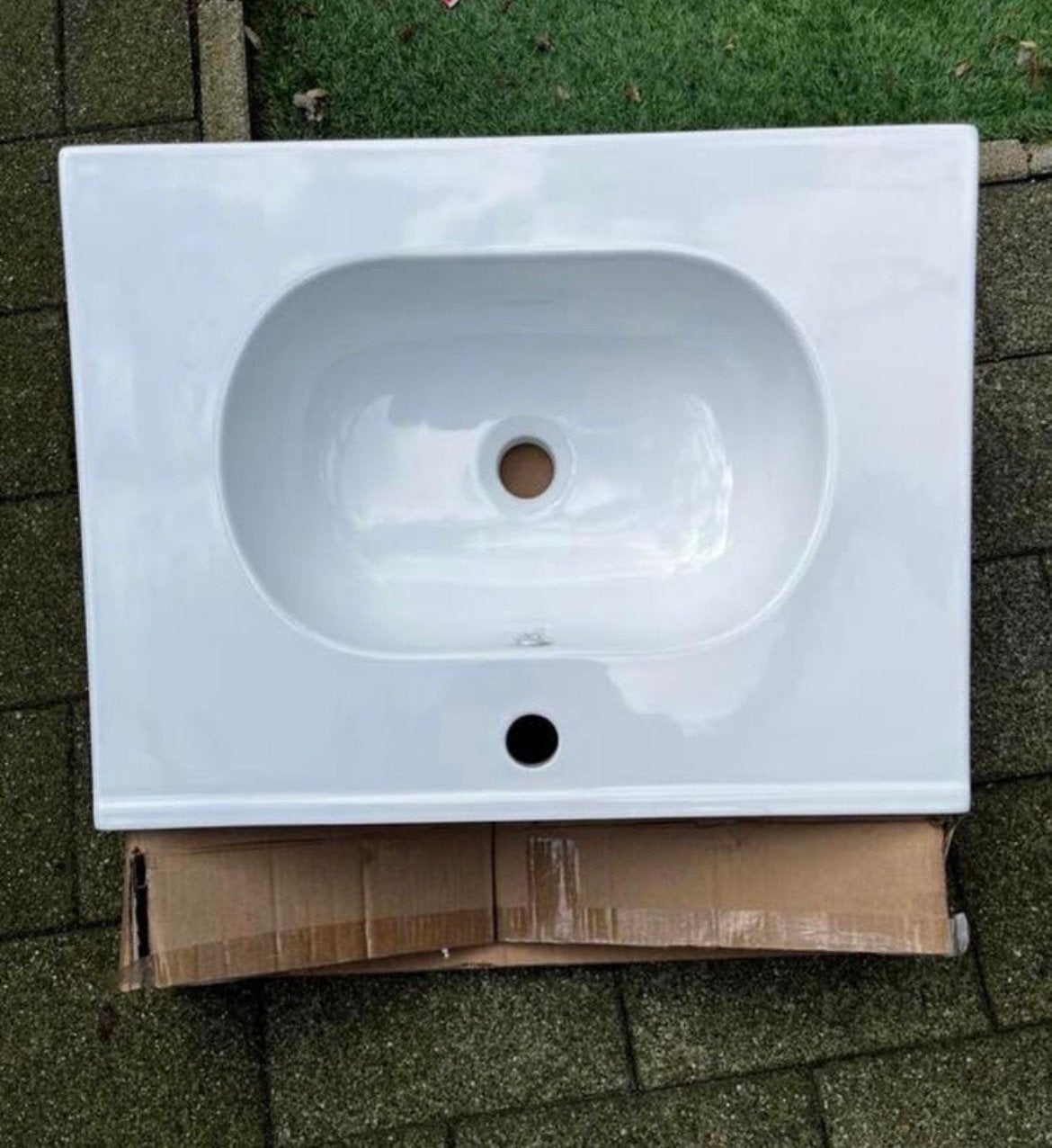 Wastafel splinternieuw, Ophalen, Zo goed als nieuw, Wastafel