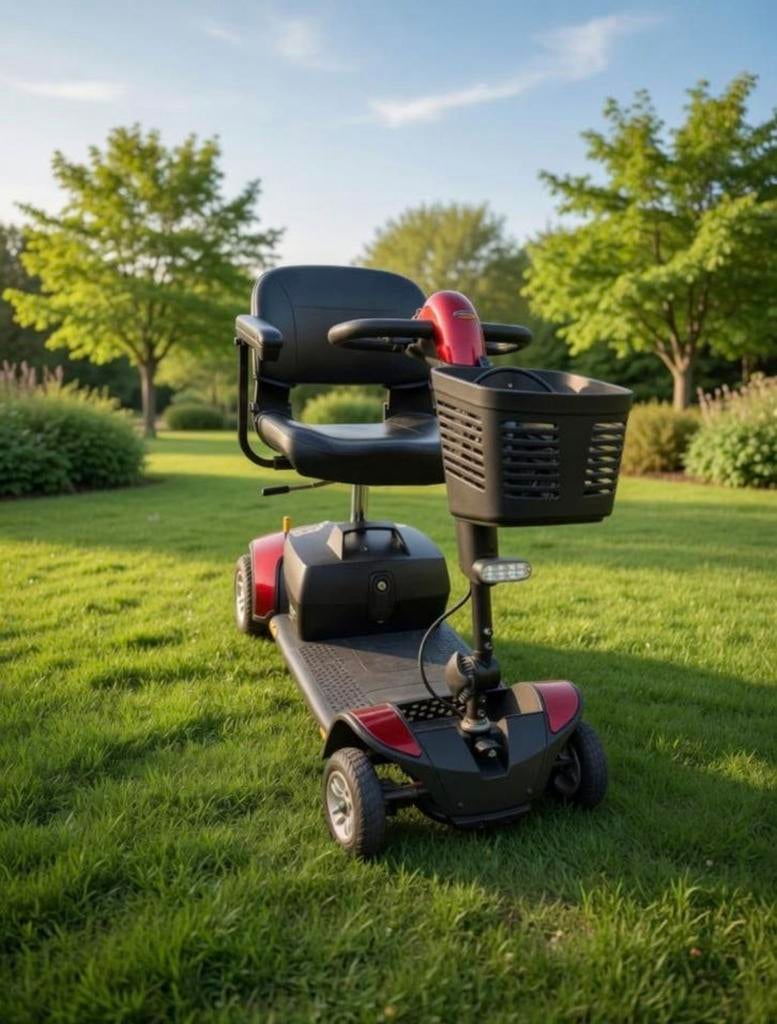 Opvouwbare scootmobiel, Ophalen of Verzenden, Zo goed als nieuw, Elektrische rolstoel