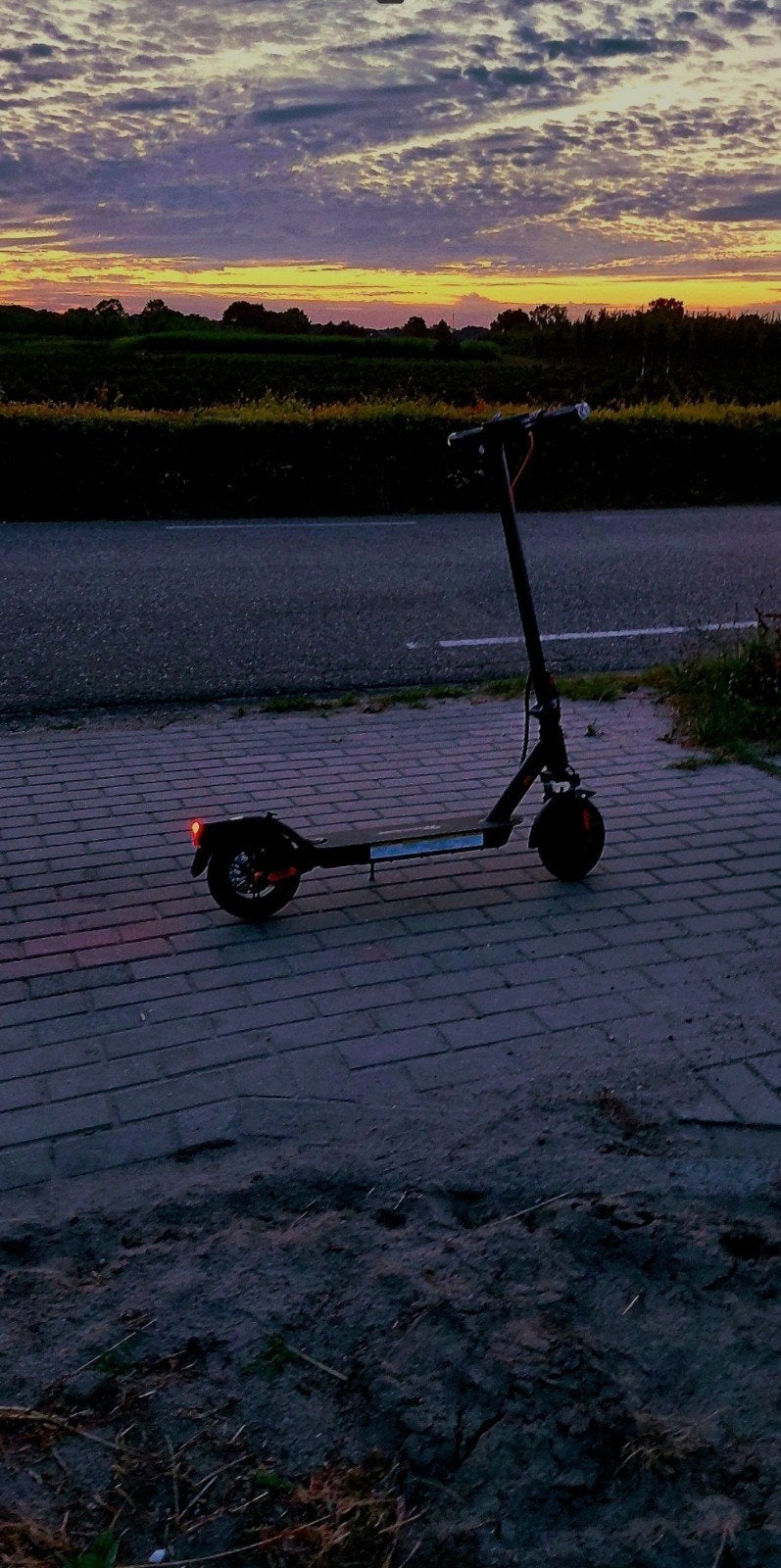 elektrische step 30km/h, Fietsen en Brommers, Ophalen, Zo goed als nieuw, Elektrische step (E-scooter), Evercross