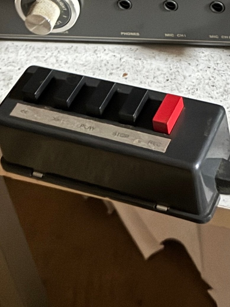 Originele Revox A77 afstandsbediening met lang snoer, Ophalen of Verzenden, Onderdeel