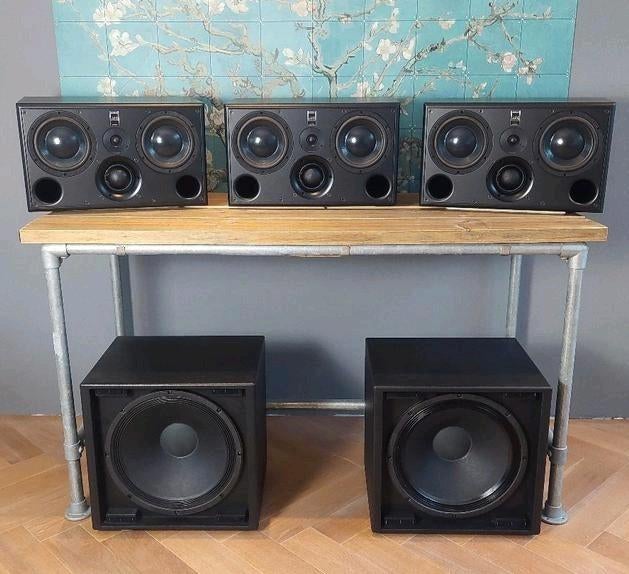👉 ATC SCM-45a Pro + Sub _Top end superset! (Studio, Cinema), Audio, Tv en Foto, Luidsprekers, Overige merken, Ophalen of Verzenden