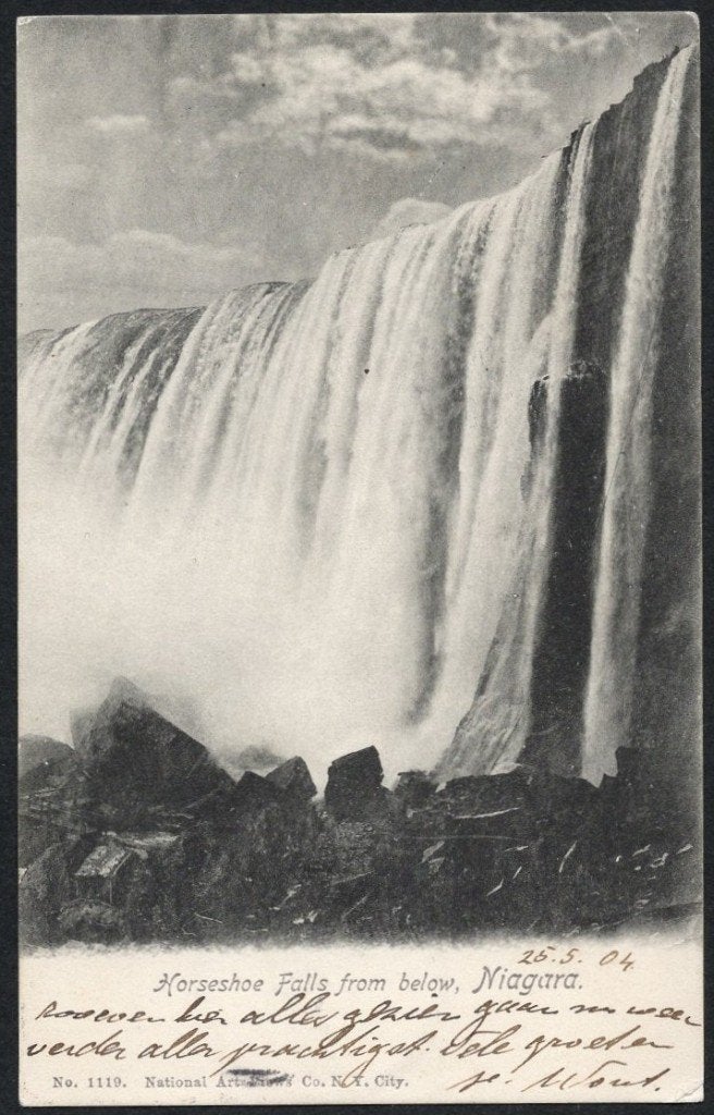 USA - Niagara Falls 1904, Verzenden, Voor 1920, Gelopen, Buiten Europa