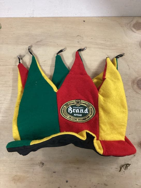 Brand Bier Carnaval Hoed muts vasteloavend, Verzenden, Gebruikt, Hoed of Pruik, Carnaval