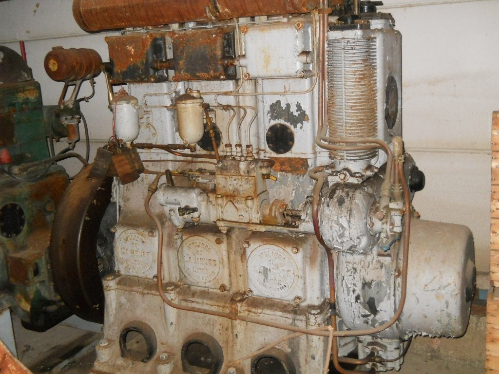 La Meuse motoren, Doe-het-zelf en Verbouw, Motoren, Ophalen, Gebruikt, Dieselmotor, Minder dan 1400 rpm