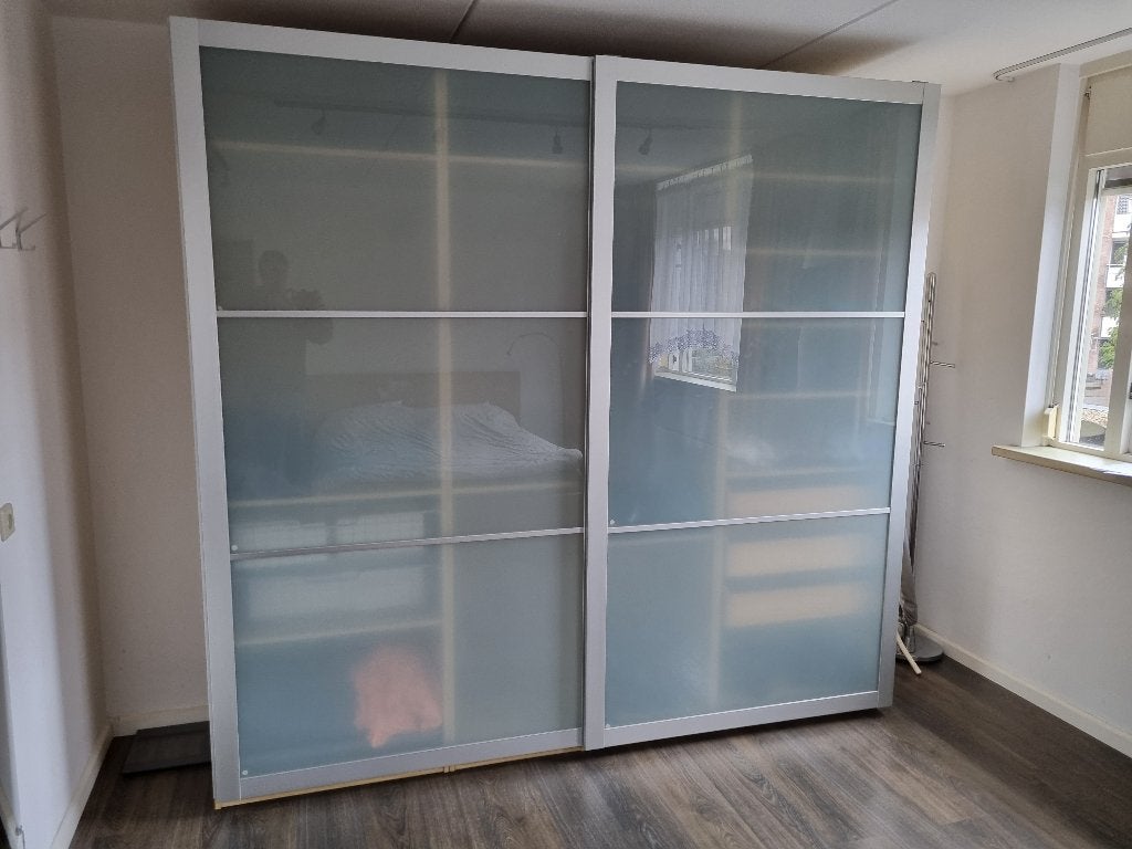 Ikea Pax kledingkast, Huis en Inrichting, Kasten | Kledingkasten, Gebruikt, 200 cm of meer, 200 cm of meer, 50 tot 75 cm, Met lade(s)