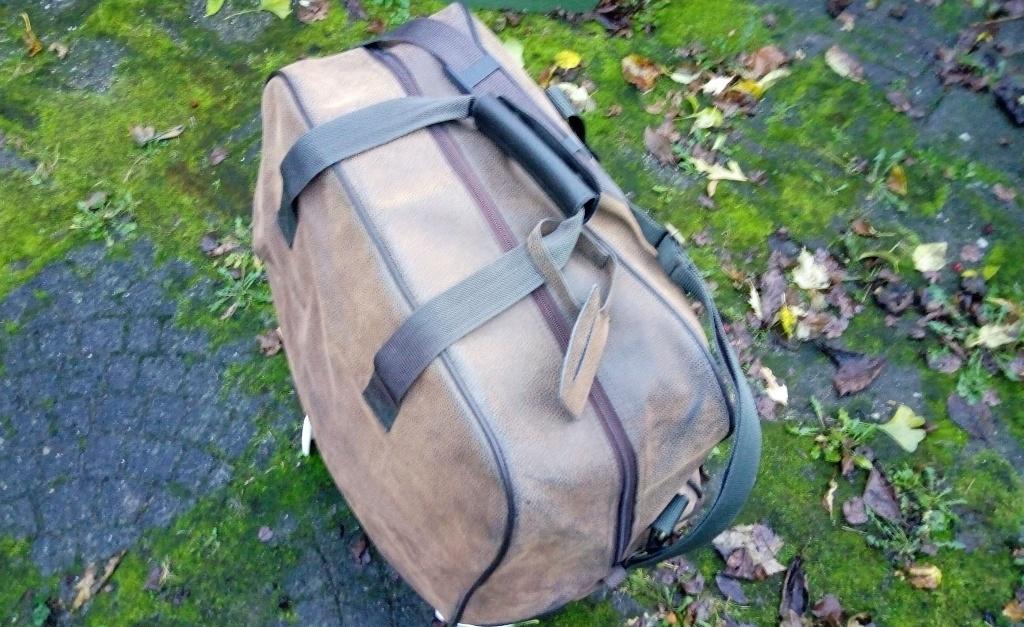 Reistas Leatherlook, 40 tot 60 cm, Gebruikt, 20 tot 30 cm, Bruin