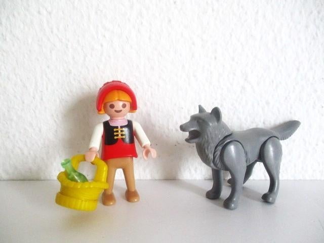 playmobil Roodkapje met de boze wolf 4562 vintage, Kinderen en Baby's, Speelgoed | Playmobil, Ophalen of Verzenden, Zo goed als nieuw