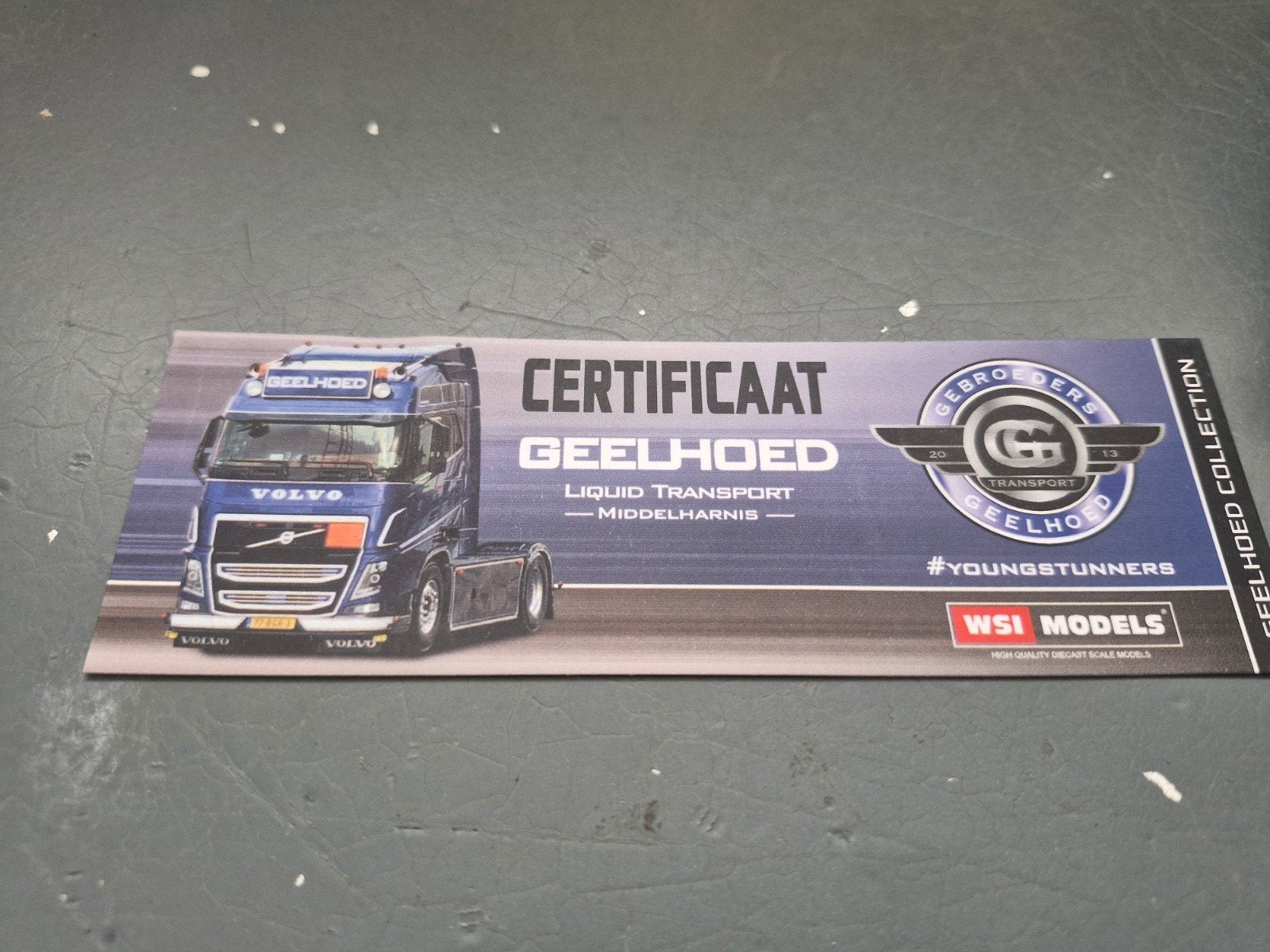 volvo FH 4 geelhoed wsi, Hobby en Vrije tijd, Ophalen of Verzenden, Zo goed als nieuw, Bus of Vrachtwagen, Wsi