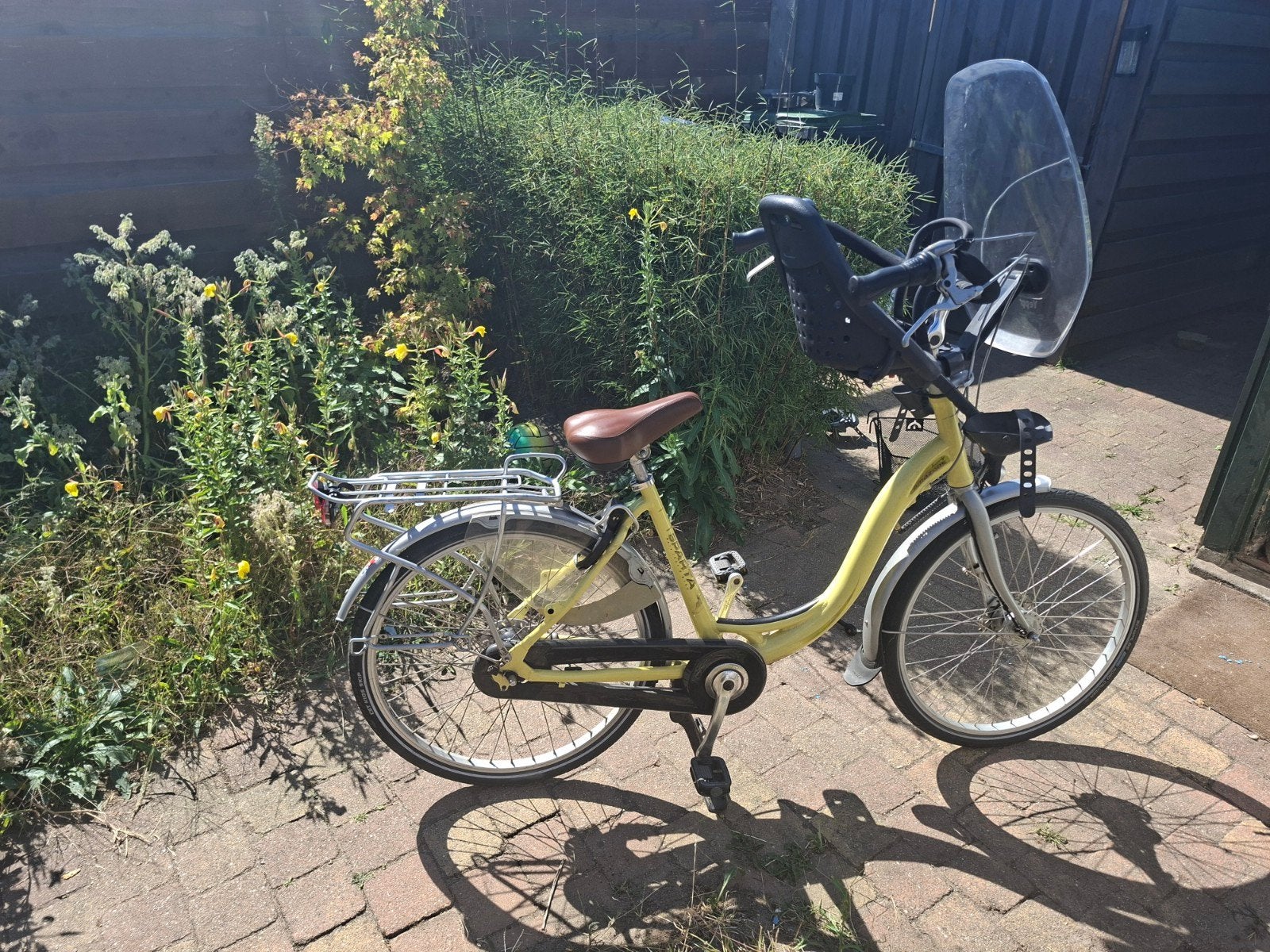 Sparta amazone, Fietsen en Brommers, Fietsen | Dames | Moederfietsen, Ophalen, Sparta, Gebruikt, Mandje