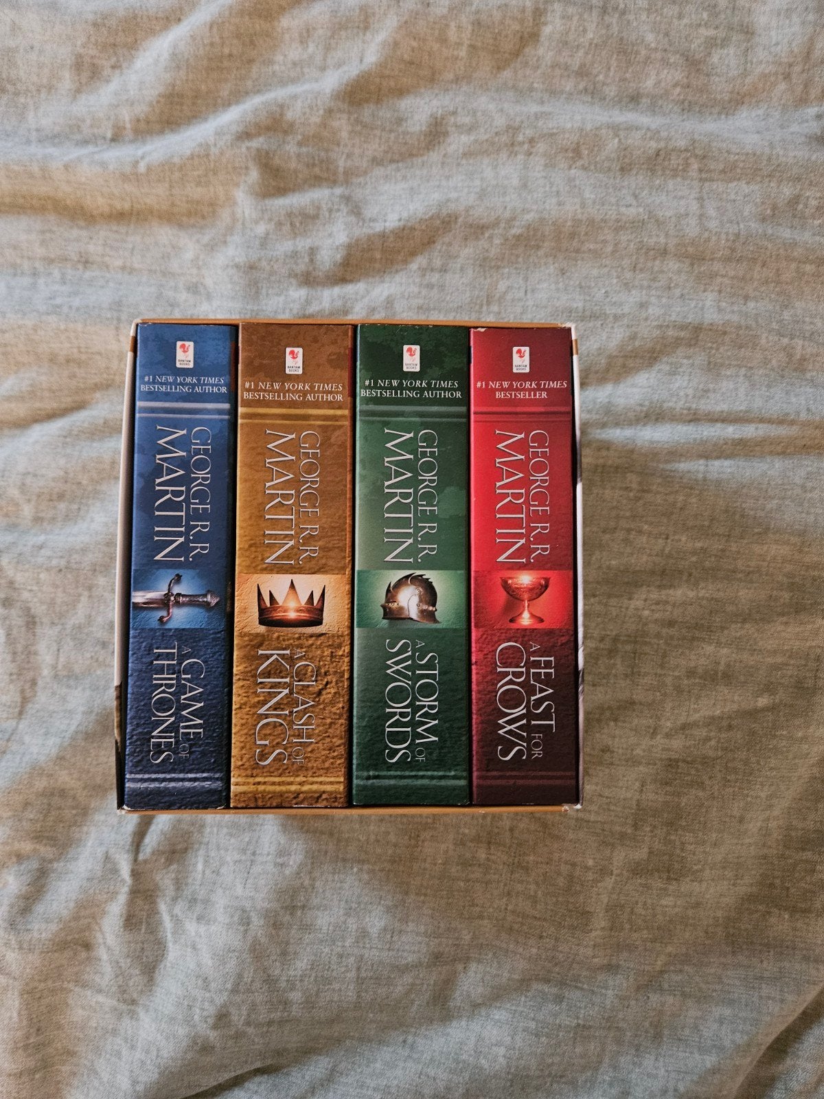 Game of Thrones boekenreeks (4 delen) - George R.R. Martin, Boeken, Ophalen of Verzenden, Zo goed als nieuw