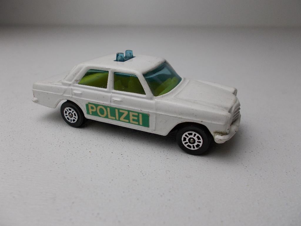 1973 Corgi Juniors Nr. 59 MERCEDES-BENZ 240D "POLIZEI" Igst., Ophalen of Verzenden, Zo goed als nieuw, Auto, Corgi
