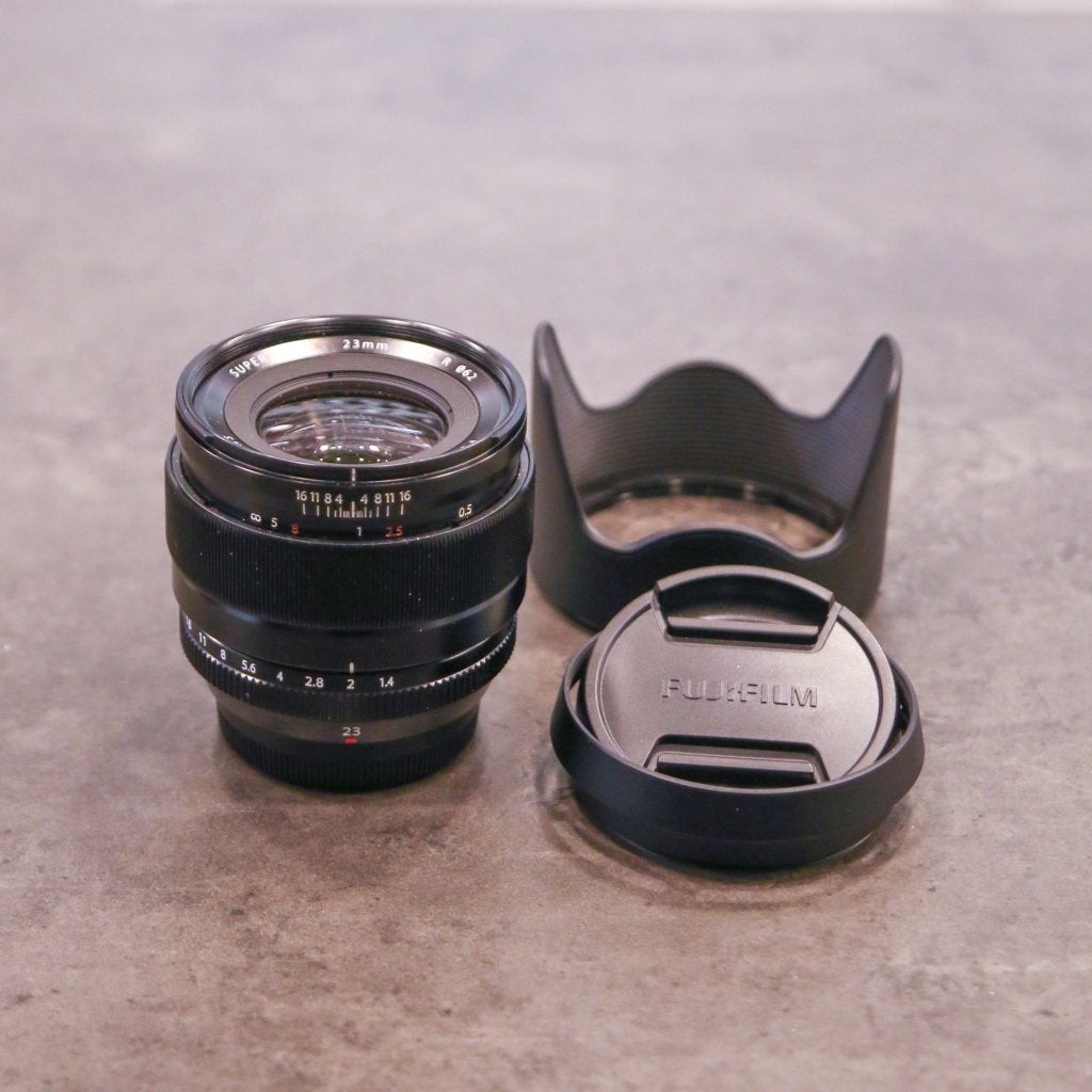 Fujinon XF23mm F1.4R (Hilversum), Niet ingevuld, Gebruikt, Niet ingevuld, Niet ingevuld