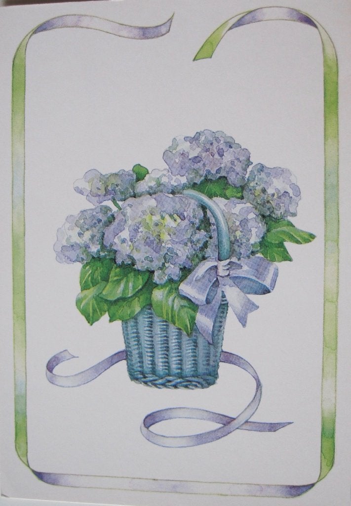 Voor het kind - bloemen en fruit - bloemen in mand - 1992, Verzenden, 1980 tot heden, Ongelopen, Overige thema's