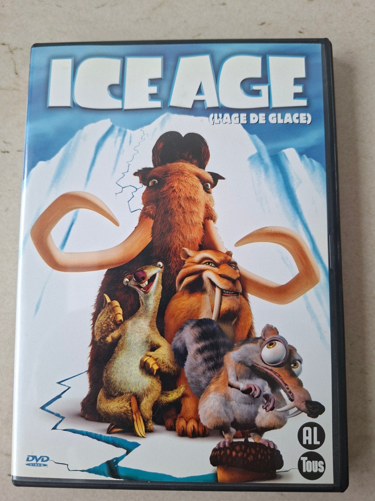 dvd Ice Age, Alle leeftijden, Ophalen of Verzenden, Zo goed als nieuw, Amerikaans