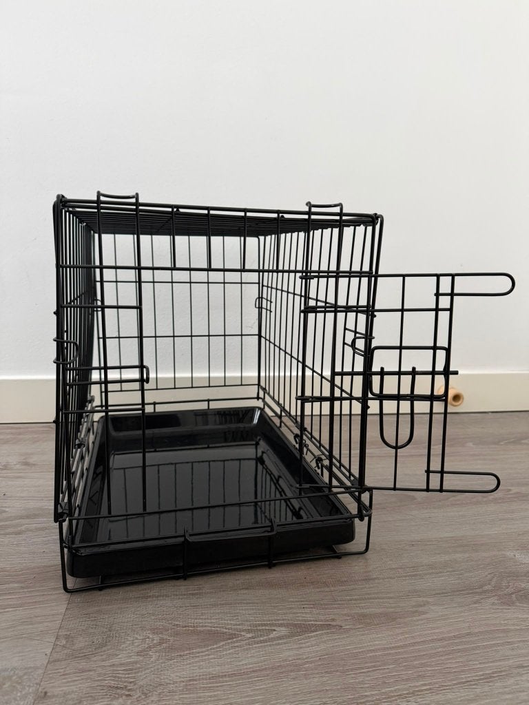 Adori Bench Black - Dog Crate - 47x30x37 cm, Ophalen, Zo goed als nieuw