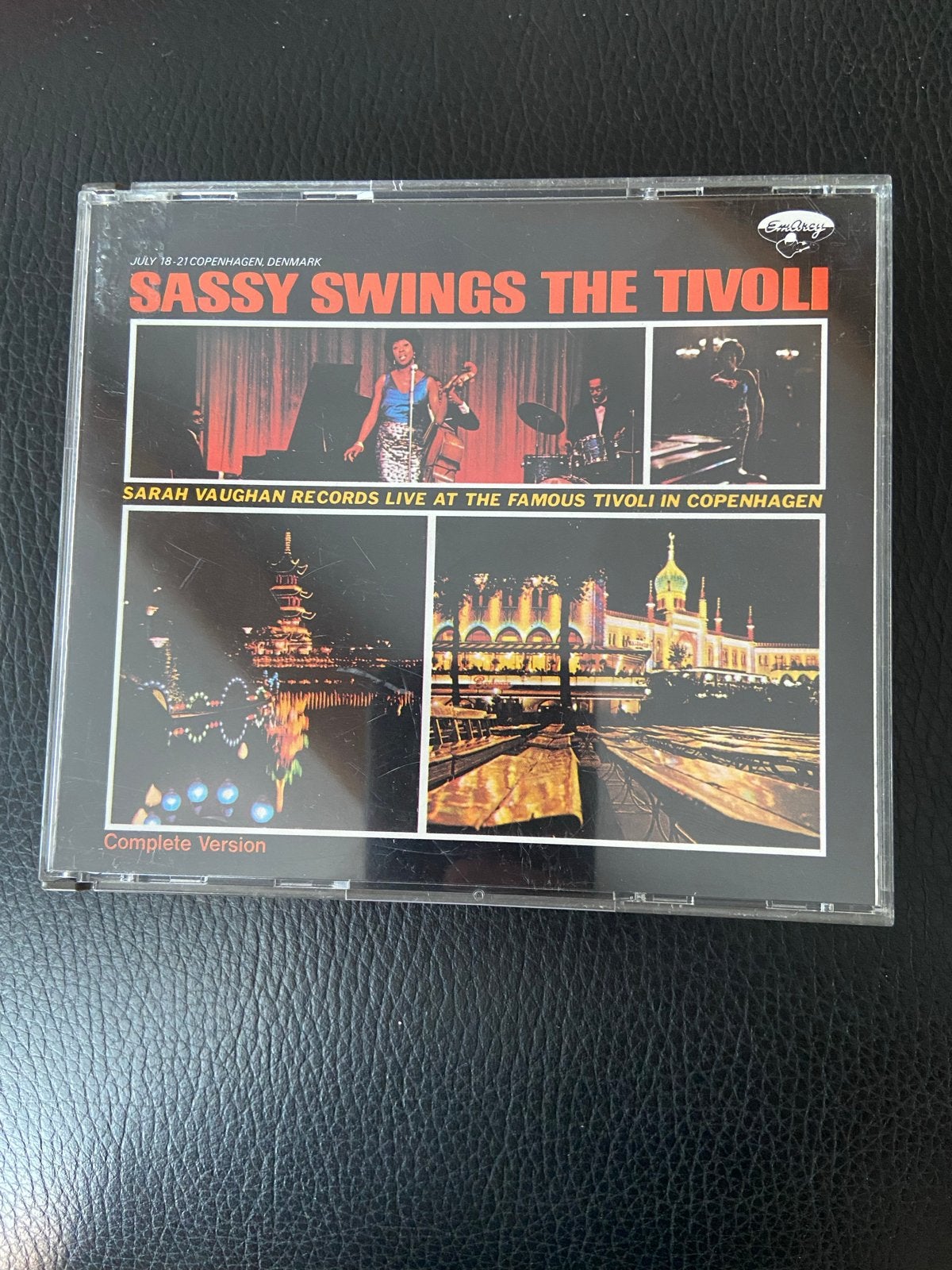 Sarah Vaughan Swings The Tivoli Dubbel CD Jazz, Ophalen of Verzenden, 1960 tot 1980, Gebruikt, Jazz